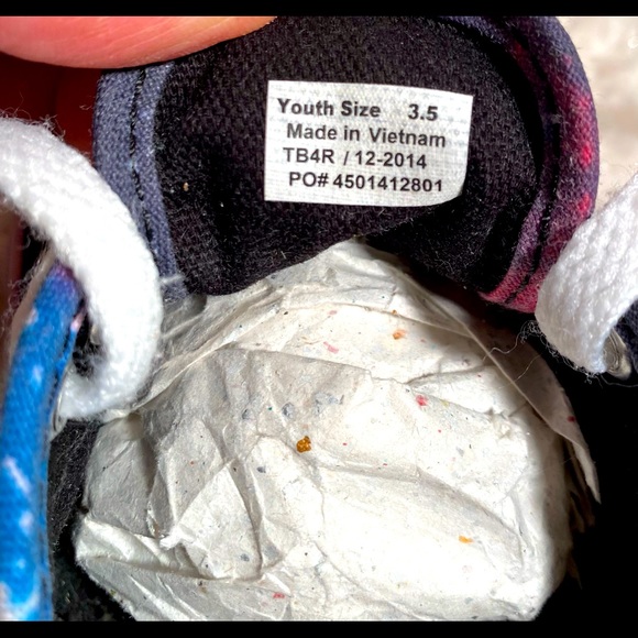 VANS CUSTOM-MADE DOHENY KIDS GALAXY SNEAKERS - Picture 9 of 9